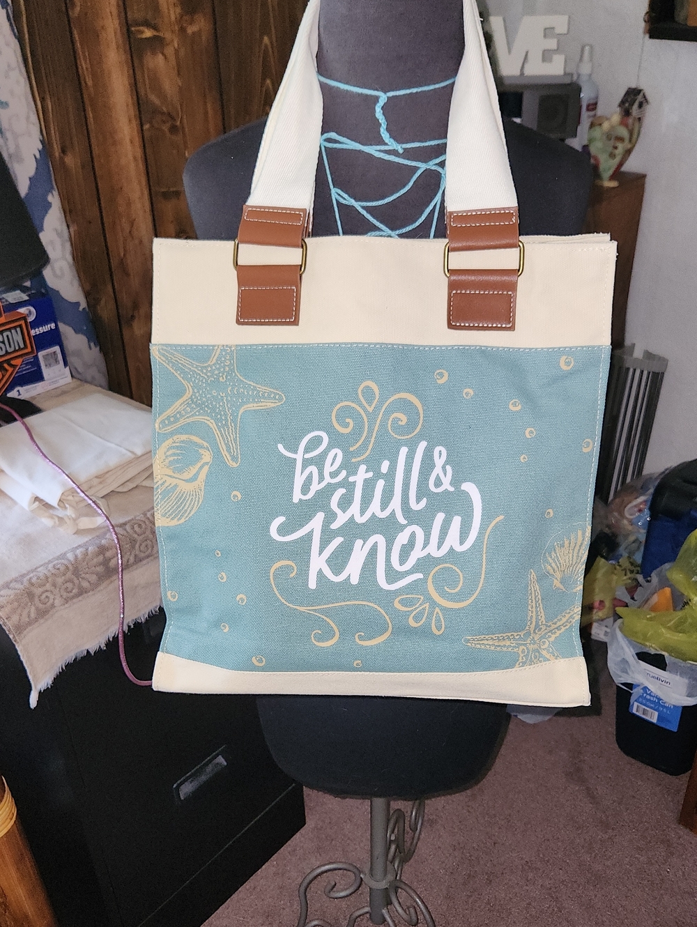 Christian Themed Tote Bag